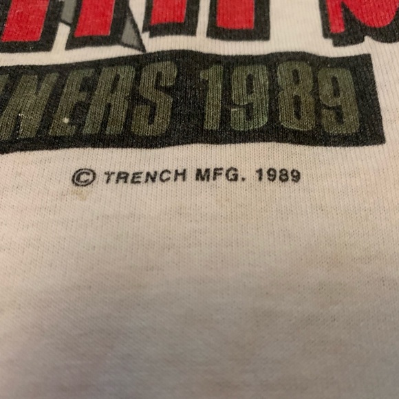 Vintage 1989 Super-Bowl Champions Tee Shirt - Picture 3 of 4